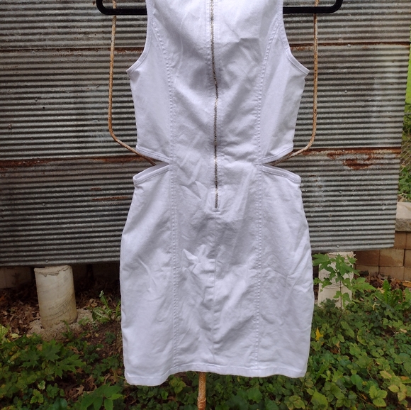 White dress by Bluesteel Original Denim size P - Picture 6 of 6